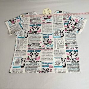 GOOD VIBES ONLY TShirt Tee Short-Sleeved Cotton Radiate POSITIVE  Energy Size L